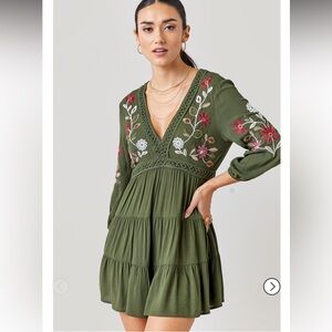 Francesca’s A-Lined Mini Dress